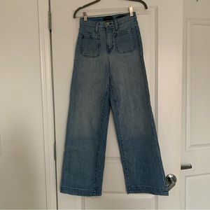 Banana Republic Wide Leg Hugh Rise Jeans